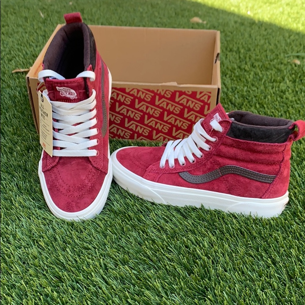 Vans High tops BIKING RED/CHOCOLATE TORTE